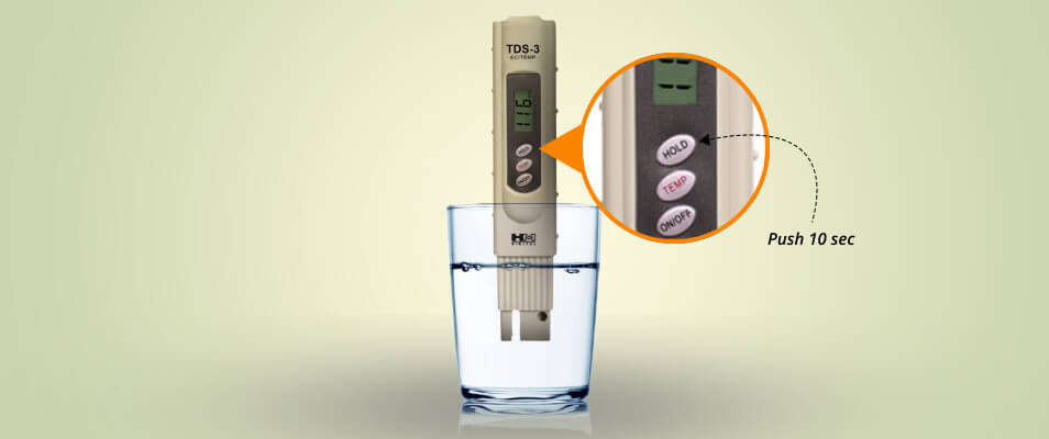 How to Calibrate the TDS Tester In Other Way