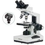 40X-1000X Binocular Microscope w/ 1.3MP Camera