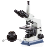 20W Halogen Trinocular Microscope with Camera