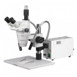 180X Zoom Microscope Dual Fiber Gooseneck LightsZM-1TZ3-FOD