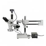 2-180X Boom Stand Zoom Stereo Microscope
