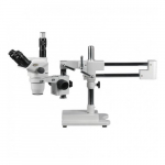 2-180X Trinocular Microscope with Focusable Eyepiece