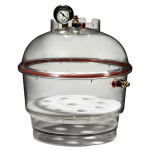 Round Vacuum Desiccator with Vacuum Gauge{part}