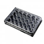 24-Well Sterile Cell Culture Plate with Lid