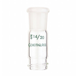 Adapter, Connecting Vial, 14/20,Glass Only