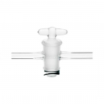 Stopcock, Straight Bore, Glass Plug, 2mm Bore{part}