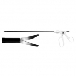 Reflex Long Curved Laparoscopic Disposable Scissors1412