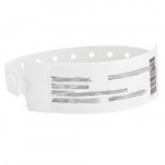 Poly Shield Wristbands, White, 1-1/4" x 11-3/4"
