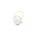 N95 Particulate Respirator, Single Valve, Yellow