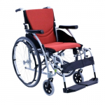 16" Ergonomic Wheelchair, Orange