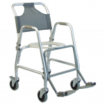 Deluxe Shower Transport Chair w/ Footrests