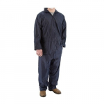 2-Piece Hooded Waterproof Rain Suit, L, Blue
