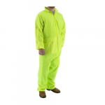 2-Piece Hooded Waterproof Rain Suit, XL