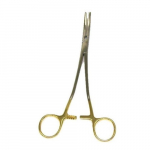 Hysterectomy Clamp 8-1/4" 210mm, Angled