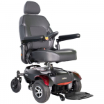 Dualer Full-Size Power Wheelchair, Red