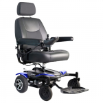 Junior Compact Power Wheelchair, Blue