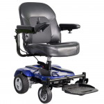 Ez-Go Portable Travel Power Chair, Blue