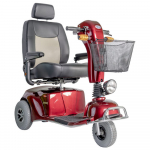 Pioneer 9 Three-Wheel Scooter, Red