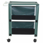 2-Shelf Mini-Linen Cart with Mesh