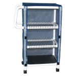 3-Shelf Mini-Linen Cart with Area Shelf_noscript