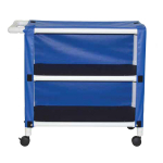 2-Shelf Utility, Linen Cart, Size: 20" x 32"