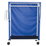 1-Shelf Linen Hanging Cart, 3" Casters