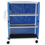 3-Shelf Jumbo Linen Cart with Area system
