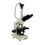 Phase Contrast Trinocular Microscope with Camera
