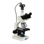 40X-2500X Trinocular Microscope with 2.0MP USB Camera