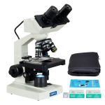 1.3MP Microscope w/ Case, Slides, Lens Paper_noscript