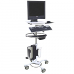 Mobile Computer Secure EMS Stand Only with Cord Reel_noscript