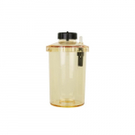 PC Waste Bottle with Cover, 1200ml