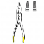 TC Wire Puller, Double Action, Flat Tips 6 mm, 7"