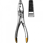 TC Double Action Wire Extraction Pliers, Wide Jaw, 7"