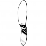 Abdominal Retractor with Circle Blade, Reusable, 28 cm