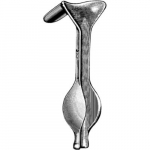 Auvard Weighted Vaginal Speculum Extra Long Blade