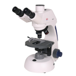 Trinocular Corded LED Microscope, 4X Plan 10-100X Phase
