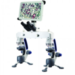 Comparison LED Microscope with 10" Tablet
