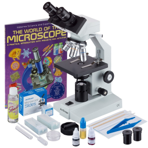 Buy AmScope B100C-SP14-CLS-50P100S-WM-E5, 40X To 2500X Microscope, 5MP ...