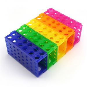 Buy Chemglass CLS-4715-007, 4-Way Tube Rack, Assorted - Prime Lab Med