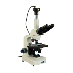 Microscopio Trinoculare Omax - 40x-2500x Con Darkfield E Illuminazione LED