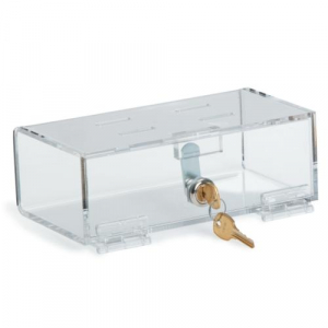 Buy Omnimed 183001, Small Clear Acrylic Refrigerator Lock Box, Key Lock ...