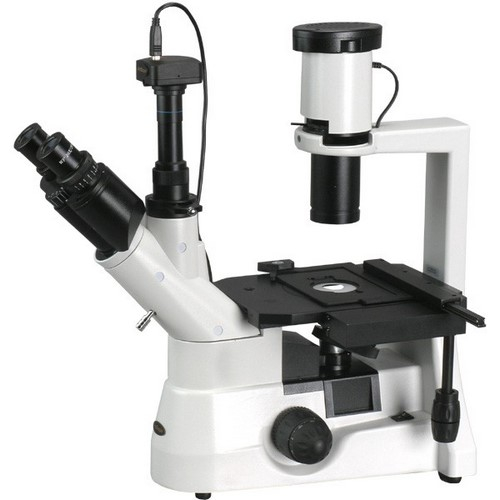 30W Halogen Illumination WH10x and WH20x Eyepieces Includes 9MP Camera with Reduction Len 40x-800x 110V Phase-Contrast Objectives AmScope IN300TB-9M Digital Long Working Distance Inverted Trinocular Microscope 0.3 NA Abbe Condenser Mechanical Stage 