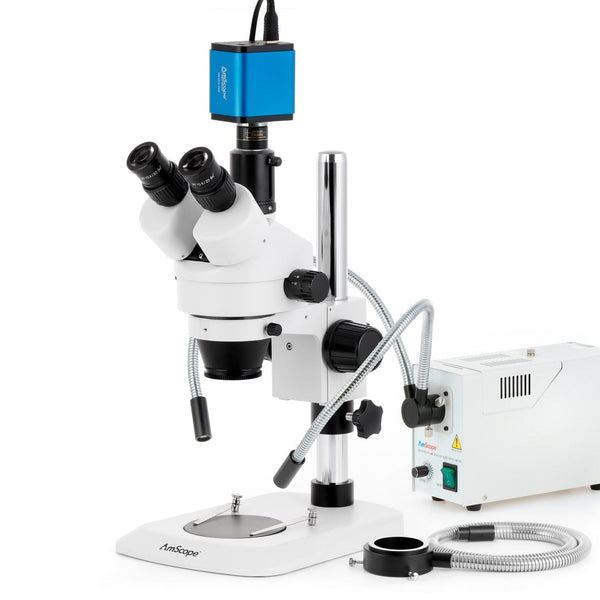 Buy AmScope SM-1TNX-FODR-HD25, SM-1 Series Microscope w/5MP Camera ...