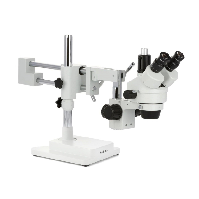 Buy AmScope SM-4TX-80AM-HD2GS, SM-4 Zoom Trinocular Microscope, 3.5X ...