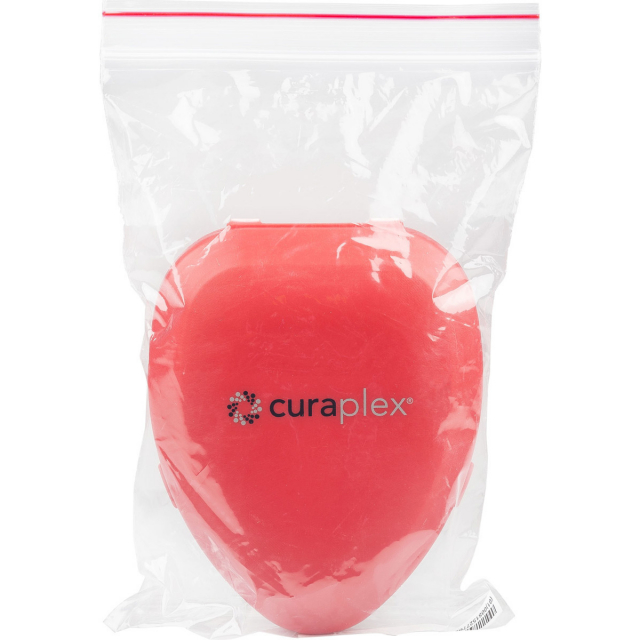 Buy Curaplex 36045, CPR Mask with O2 Inlet Red Hard Case Latex-Free ...