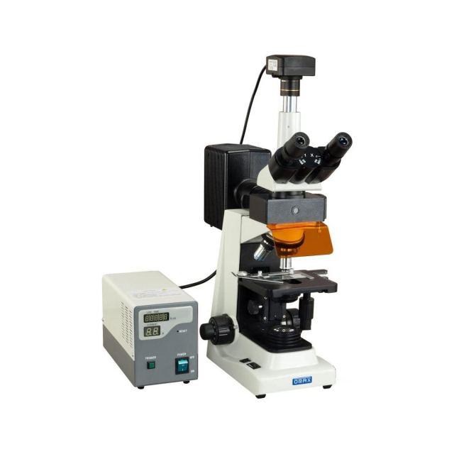 OMAX 4X Fluor Objective Lens for EPI-Fluorescent Microscope 